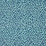 Percale imprimée Nairobi Bleu - Ribes y Casals