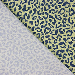 Percale imprimée Nairobi bleu marine - Ribes y Casals