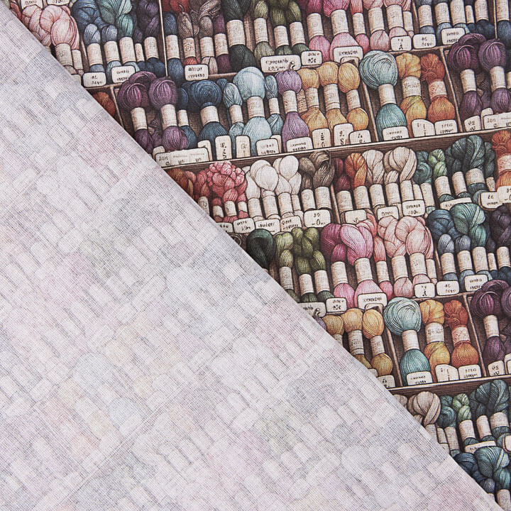 Percale imprimée tricotée - Ribes y Casals