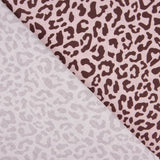 Tissu en percale imprimé Nairobi – Bordeaux et rose - Ribes y Casals