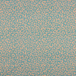Percale imprimée Nairobi rose et vert d'eau - Ribes y Casals
