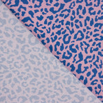 Tissu en percale imprimé rose et bleu Nairobi - Ribes y Casals