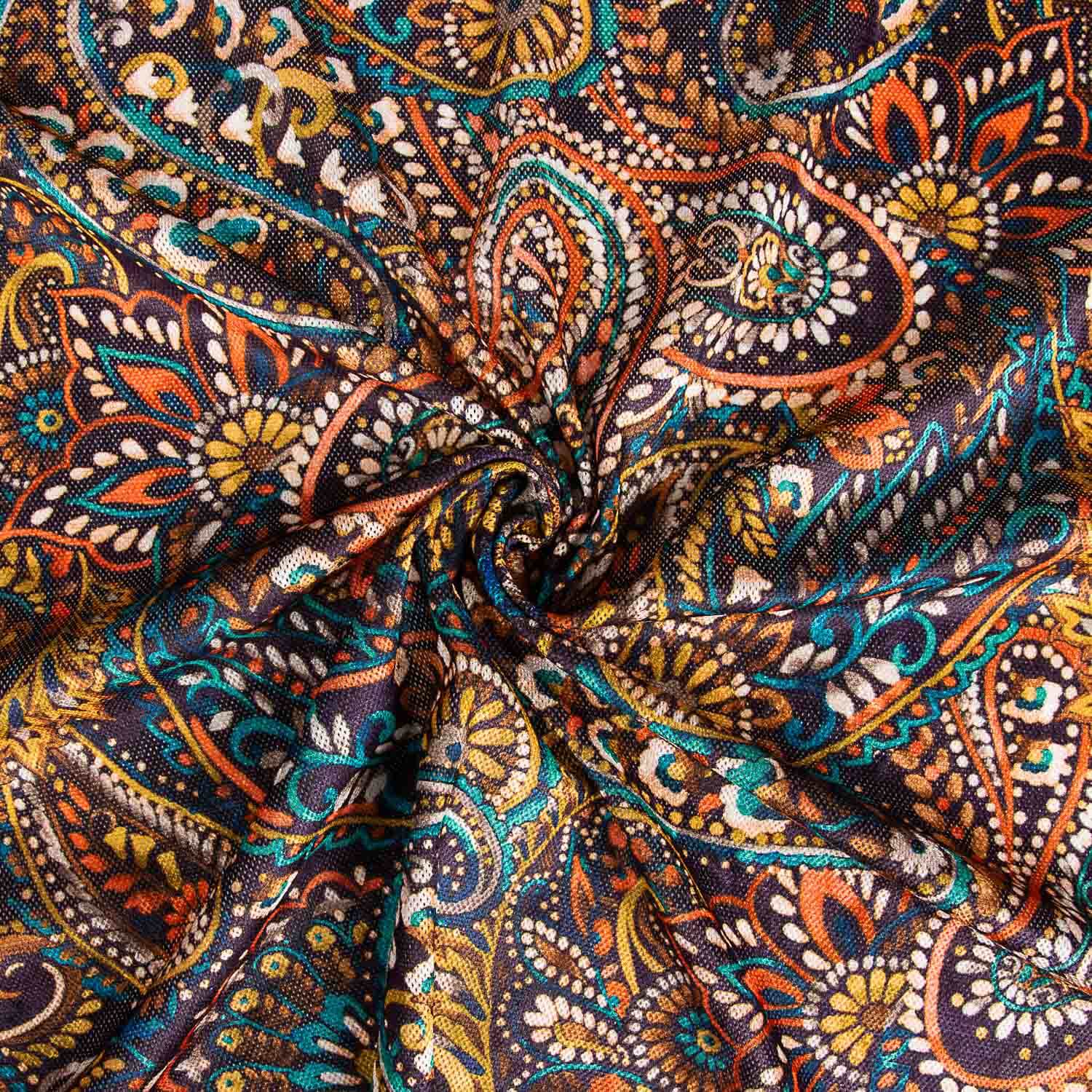 Punto Aterciopelado Paisley Canard - Ribes y Casals