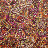 Point velours Paisley Fuchsia - Ribes y Casals