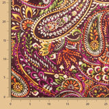 Point velours Paisley Fuchsia - Ribes y Casals