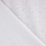 Piqué coton Mini Ramitas Gris - Ribes y Casals