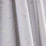 Piqué coton Mini Ramitas Gris - Ribes y Casals