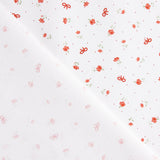 Piqué de coton Mini fleurs et nœuds - Ribes y Casals