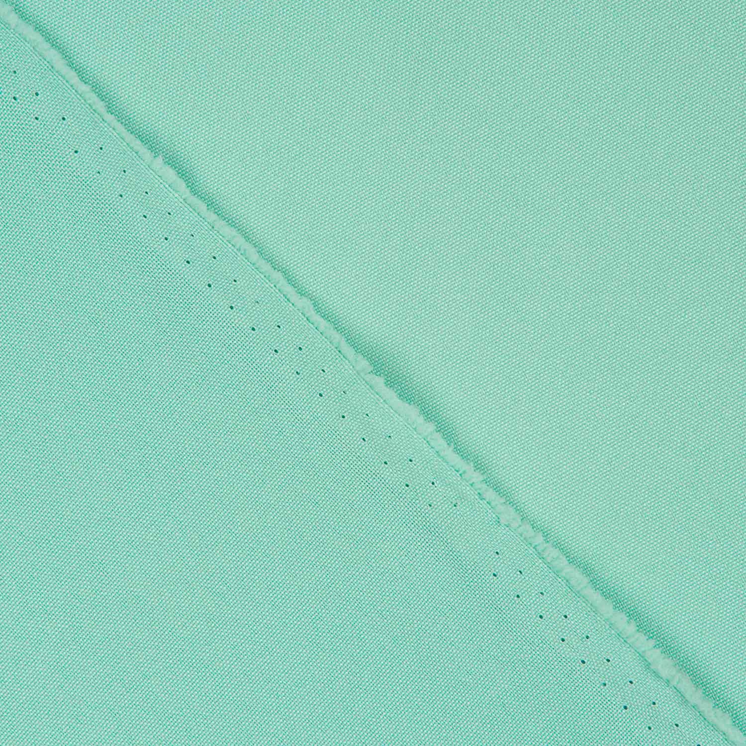 Chute de tissu plat en polyester vert d'eau - Différentes dimensions x largeur de 150 cm - Ribes y Casals