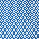 Viscose imprimée Ikat bleue - Ribes y Casals