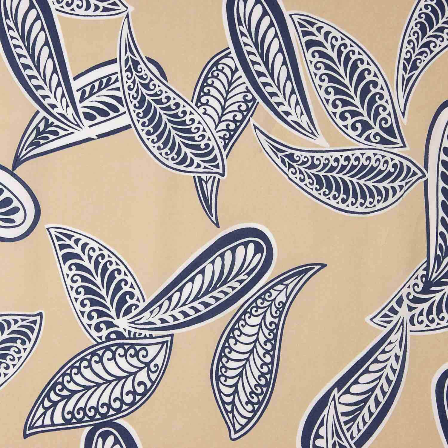 Viscose imprimée Coralia Bleu - Ribes y Casals