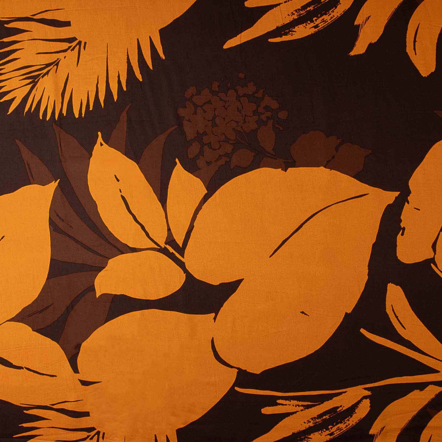 Viscose imprimée Amazonia Orange - Ribes y Casals