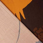 Viscose imprimée Amazonia Orange - Ribes y Casals