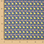 Viscose imprimée Kaleido bleu marine - Ribes y Casals