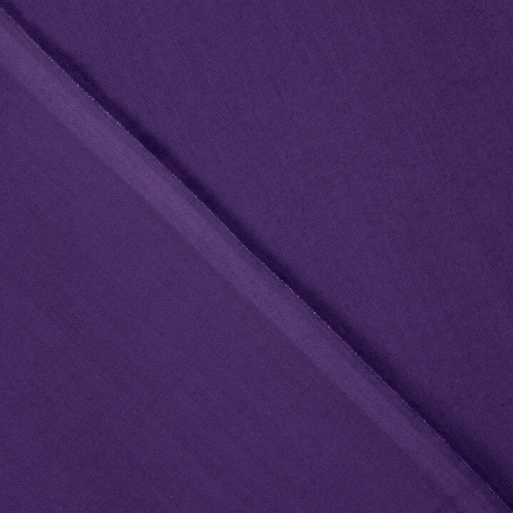 Popeline de tissu de coton unie basique violette - Ribes y Casals
