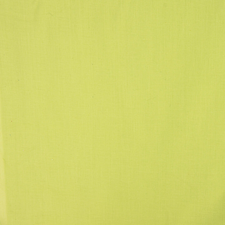 Popeline de coton unie Basic vert clair - Ribes y Casals