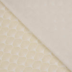 Popeline de coton imprimée « Éventails » beige - Ribes y Casals