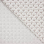 Popeline de coton imprimée « Éventails » Gris - Ribes y Casals