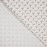 Popeline de coton imprimée « Éventails » Gris - Ribes y Casals