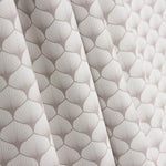 Popeline de coton imprimée « Éventails » Gris - Ribes y Casals