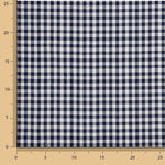 Carreaux Vichy Basic Bleu marine Moyen 60 - Ribes y Casals