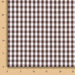 Carreaux Vichy Basic Marron Grand 80 - Ribes y Casals