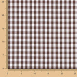 Carreaux Vichy Basic Marron Grand 80 - Ribes y Casals