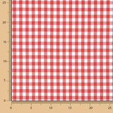 Carreaux Vichy Basic Rouge Grand 80 - Ribes y Casals