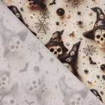 Popeline imprimée « Halloween Skulls » - Ribes y Casals