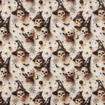 Popeline imprimée « Halloween Skulls » - Ribes y Casals