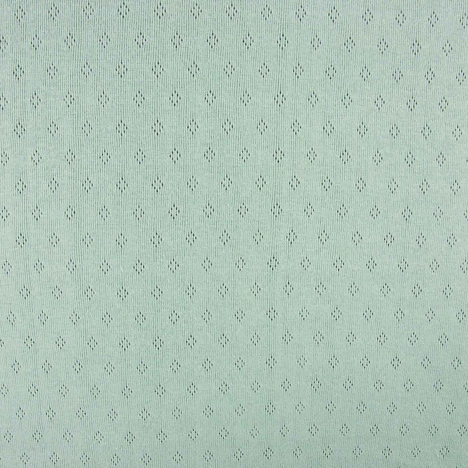 Maille ajourée vert sauge - Différentes dimensions x largeur de 140 cm - Ribes y Casals