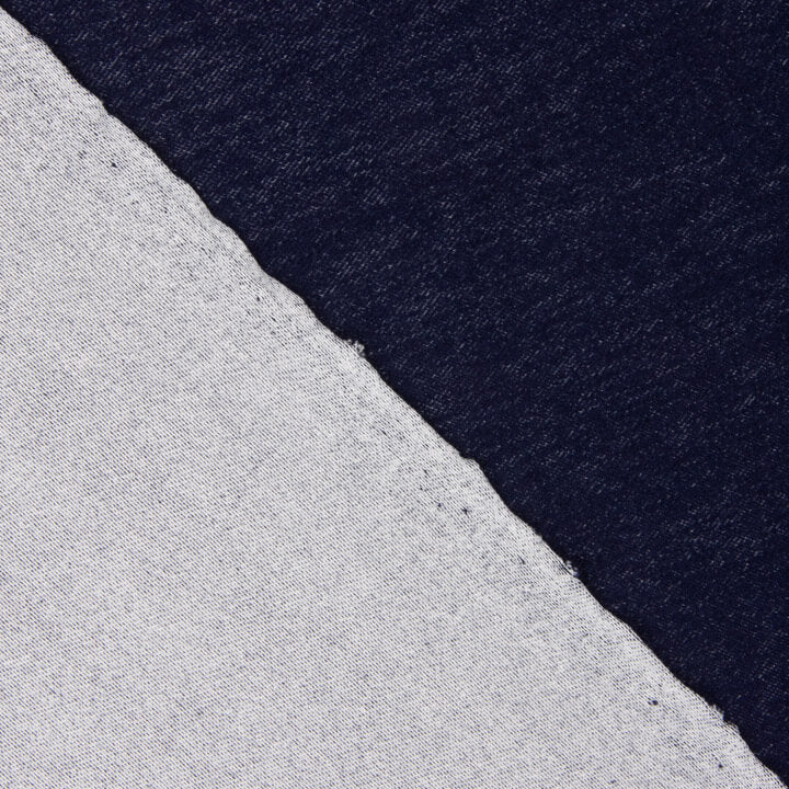 Jersey denim bleu foncé stretch - Ribes y Casals