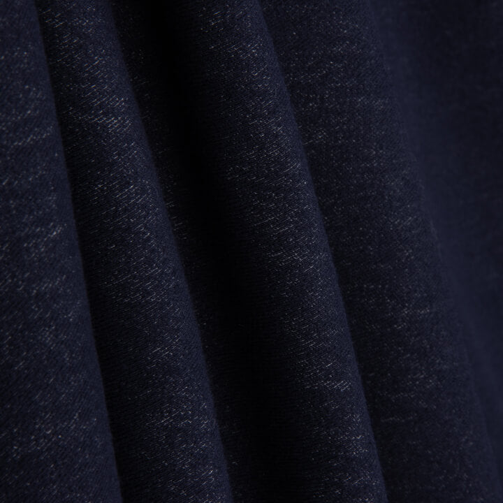 Jersey denim bleu foncé stretch - Ribes y Casals
