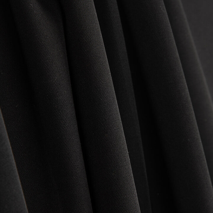 Tissu plat bi-élastique noir en promotion - Ribes y Casals