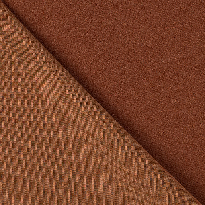 Maille crêpe néoprène New Terracotta - Ribes y Casals