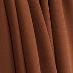 Maille crêpe néoprène New Terracotta - Ribes y Casals
