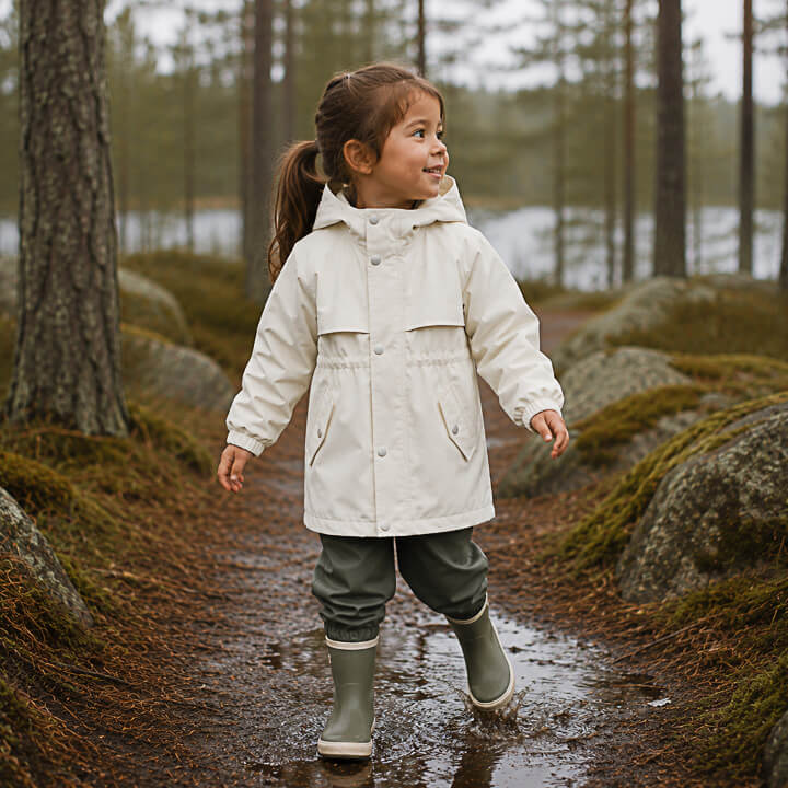 Maille imperméable blanche naturelle - Ribes y Casals