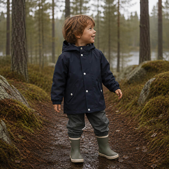Maille imperméable bleu marine - Ribes y Casals