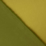 Satin Mikado réversible « Tornasol » vieil or et vert huile - Ribes y Casals