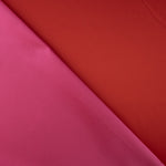 Satin Mikado réversible Tornasol rouge et fuchsia - Ribes y Casals
