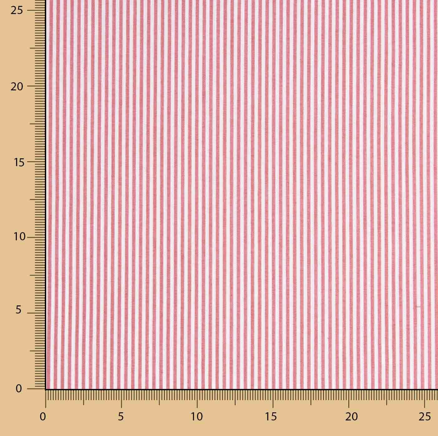 Rayures rouges Mini 2mm - Ribes y Casals