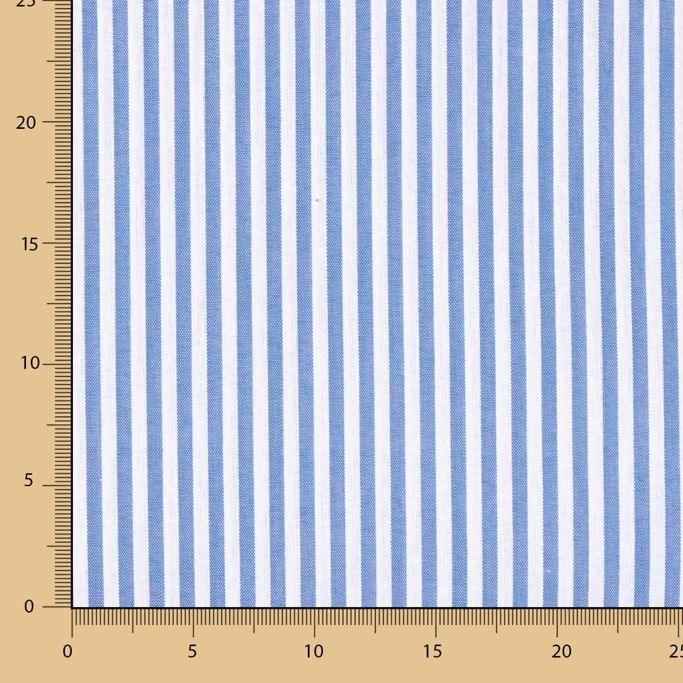 Rayures bleues petit 4mm - Ribes y Casals