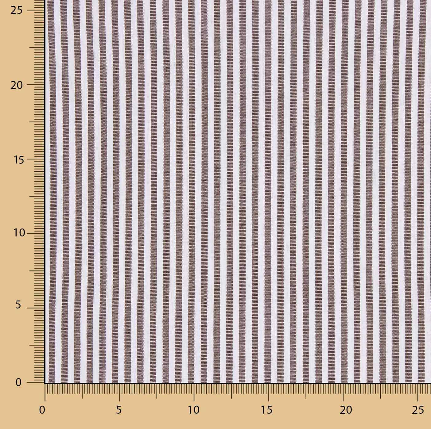 Rayures marron petit 4mm - Ribes y Casals
