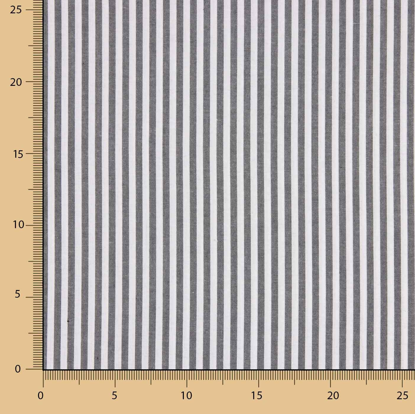 Rayures noires, petit format 4mm - Ribes y Casals