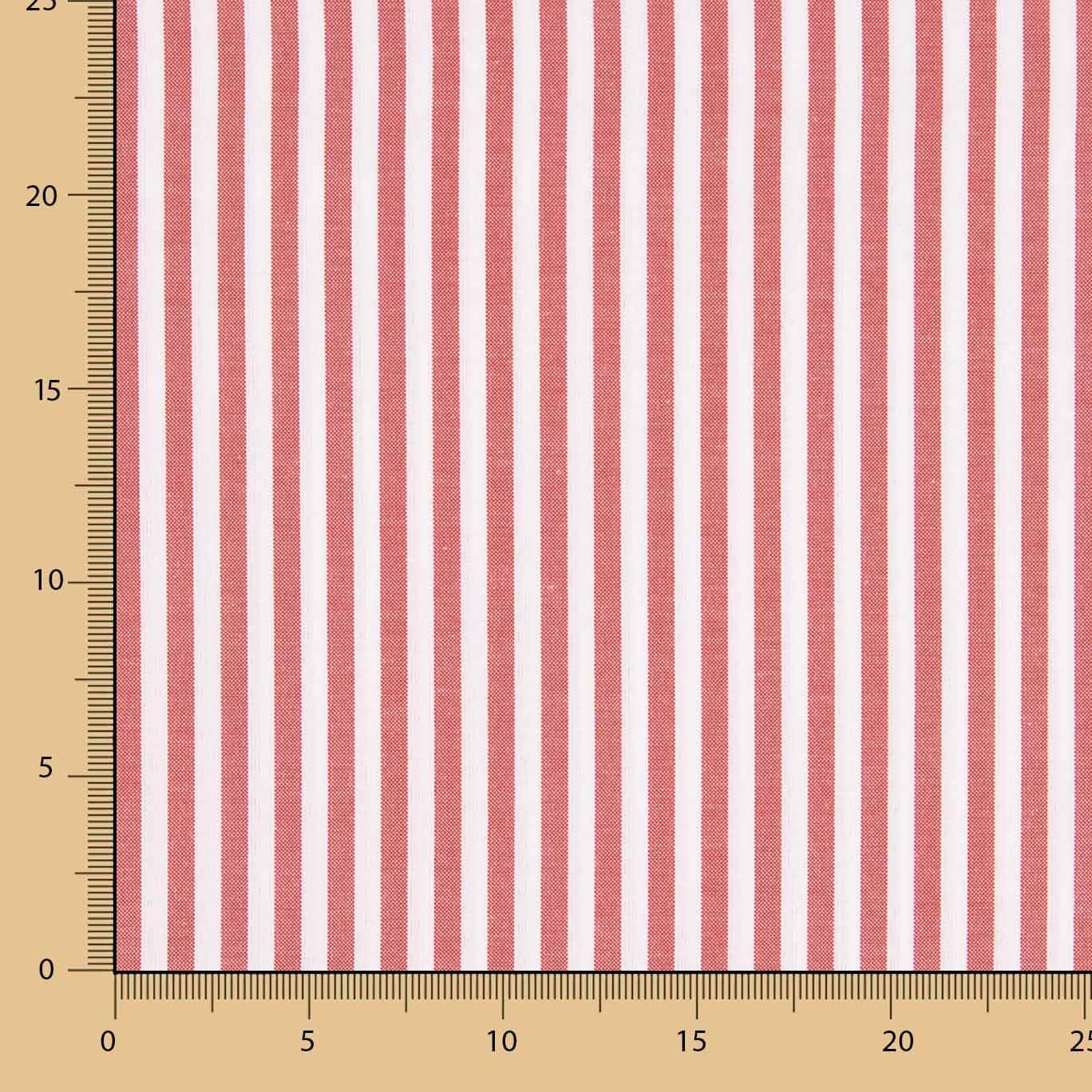 Rayures rouges petit 4mm - Ribes y Casals