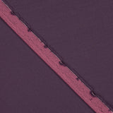 Tissu en sergé stretch aubergine - Ribes y Casals