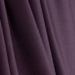 Tissu en sergé stretch aubergine - Ribes y Casals