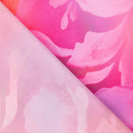 Chutes de satin imprimé Flash Fuchsia - Différentes dimensions x largeur de 140 cm - Ribes y Casals