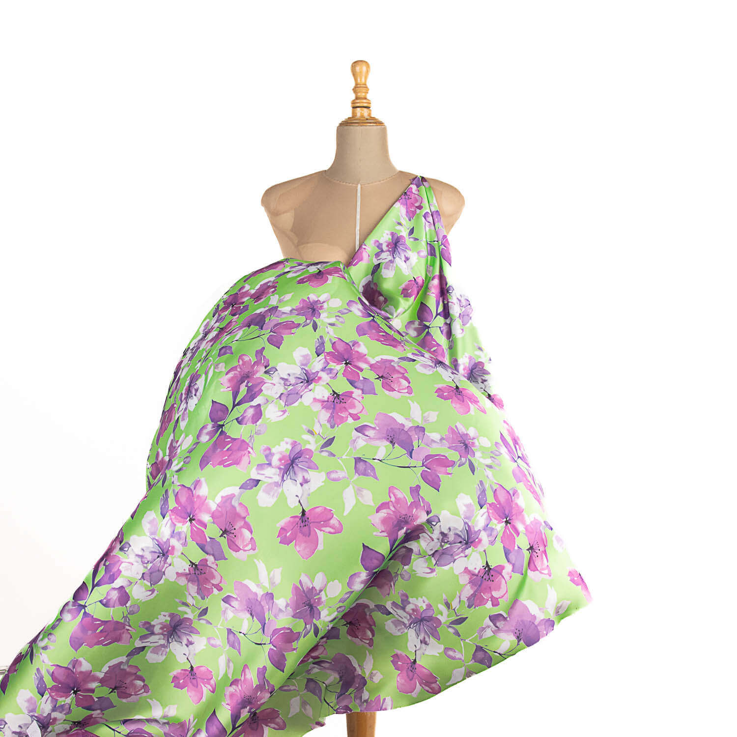 Satin imprimé Jardin - Ribes y Casals