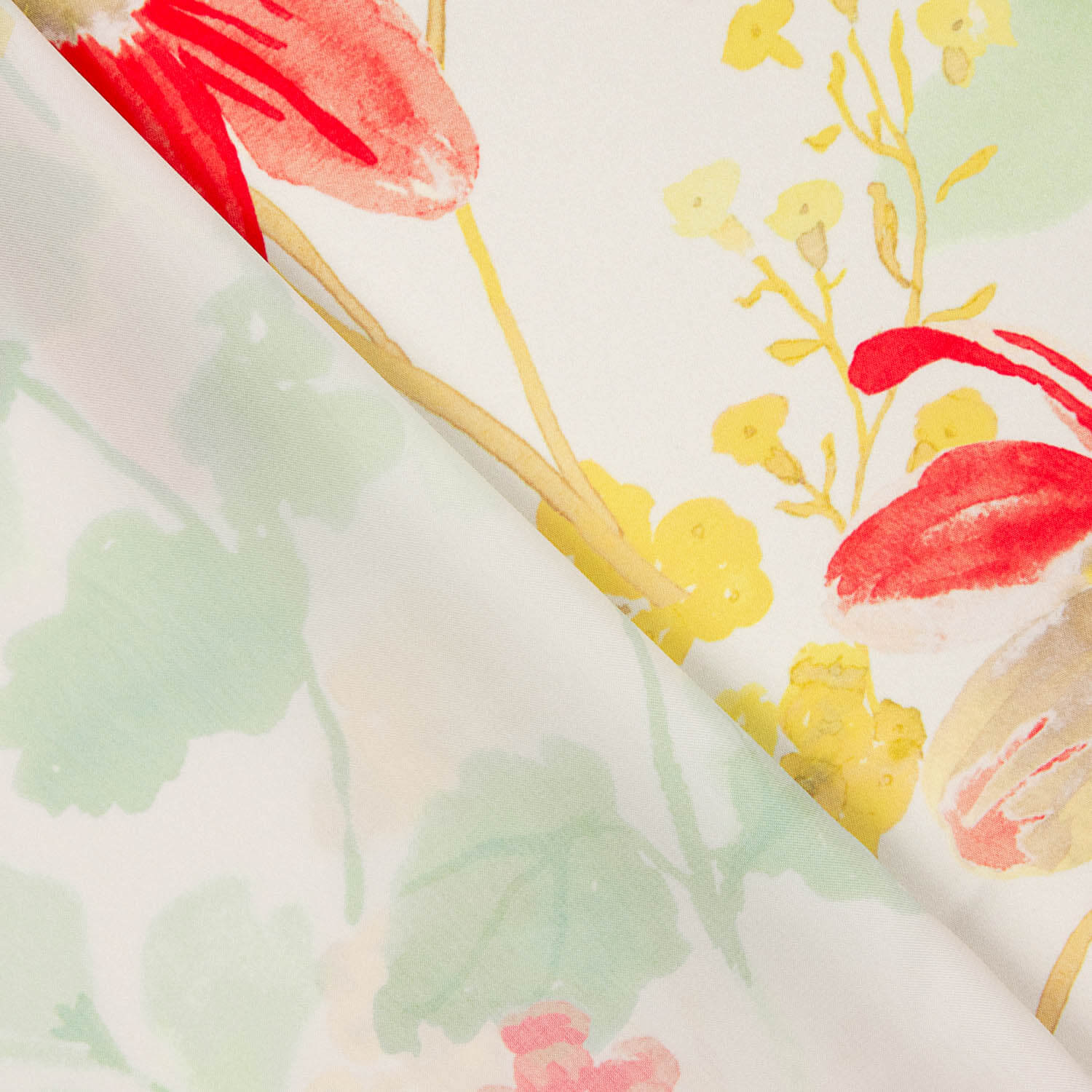 Chutes de satin imprimé Lune Beige - Différentes dimensions x largeur de 140 cm - Ribes y Casals